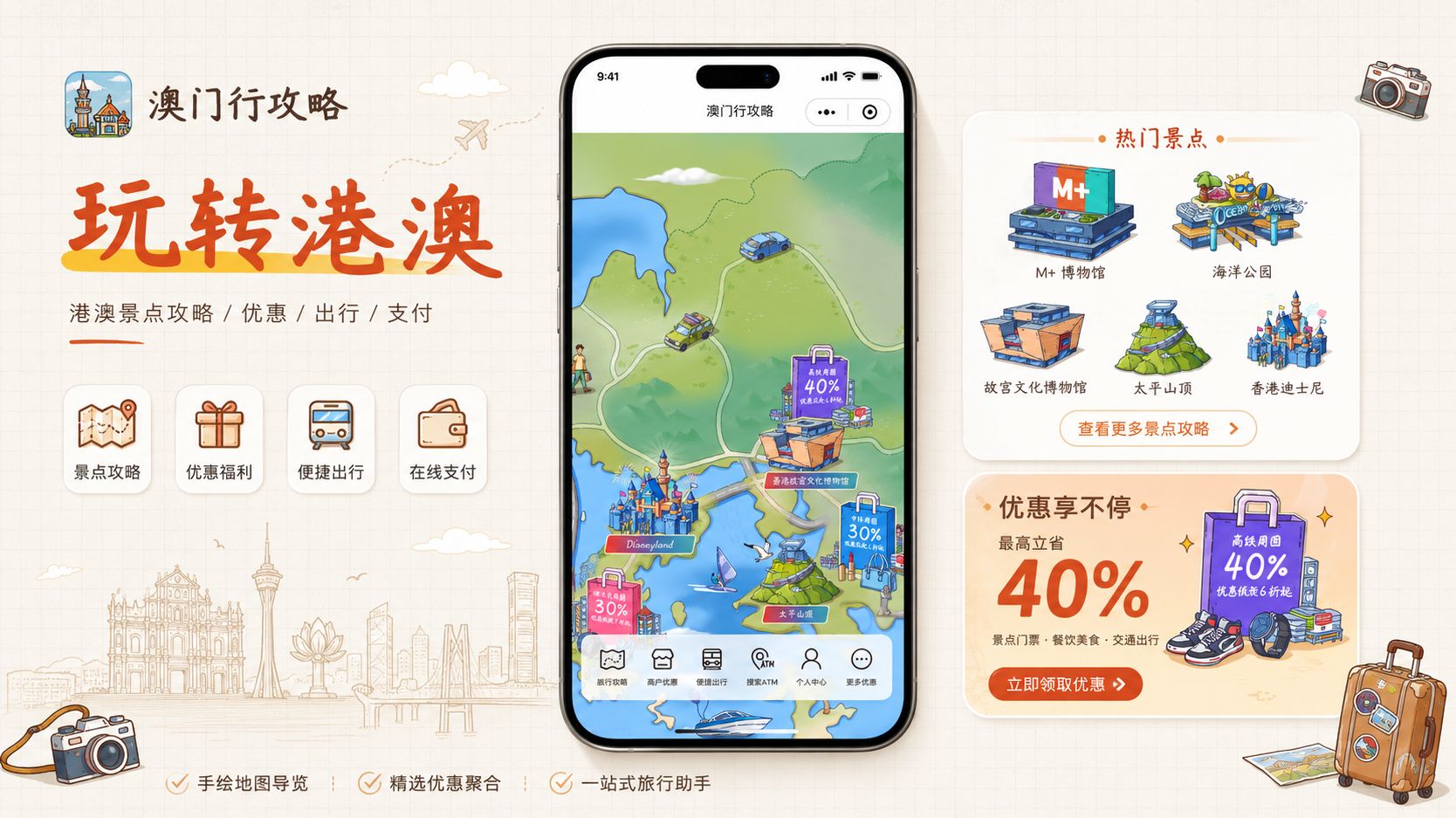银联旅行营销H5
